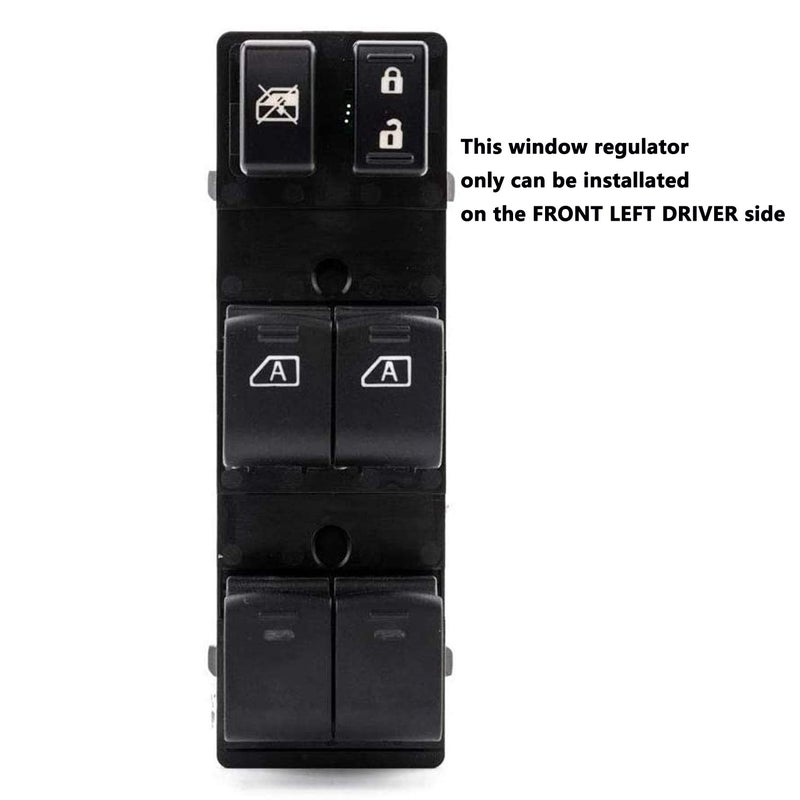 Ameetaa Front Driver Side Power Window Switch Compatible for 2007-2012 Nissan Altima Replace# 25401ZN50B, 25401ZN50C - Image 5